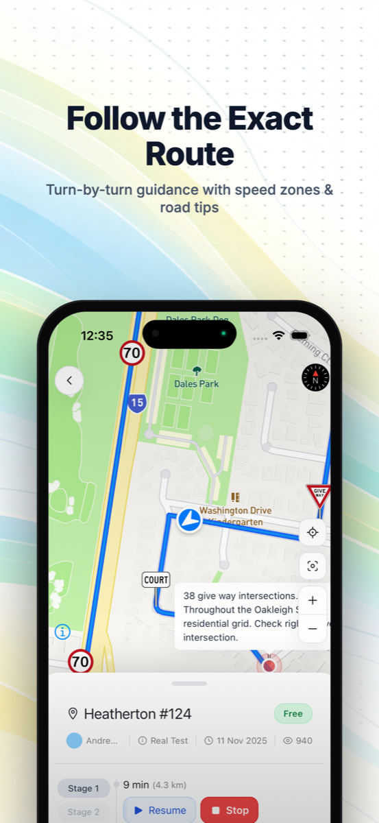 Follow the Exact Route