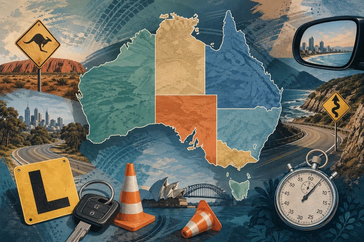 Australian driving tests across eight states