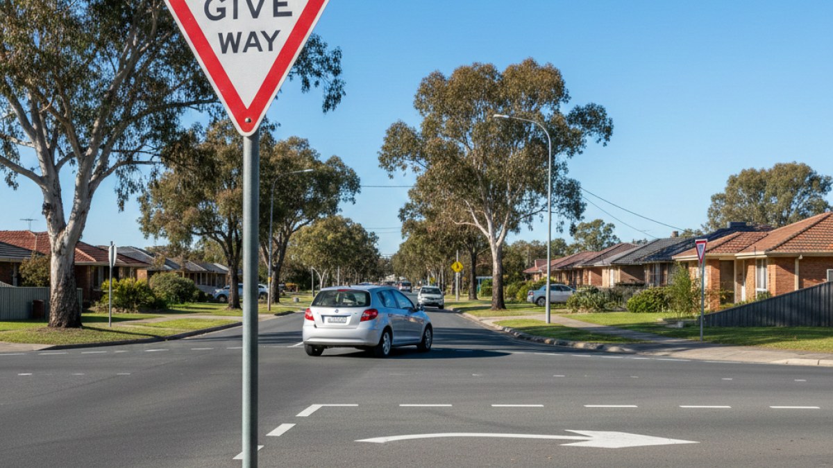 Australian Give Way Rules Explained: Who Goes First at Every Intersection